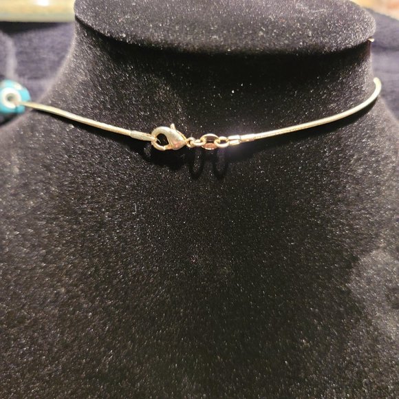 Sterling Silver Tibetan Bead Boho Necklace - Picture 5 of 9